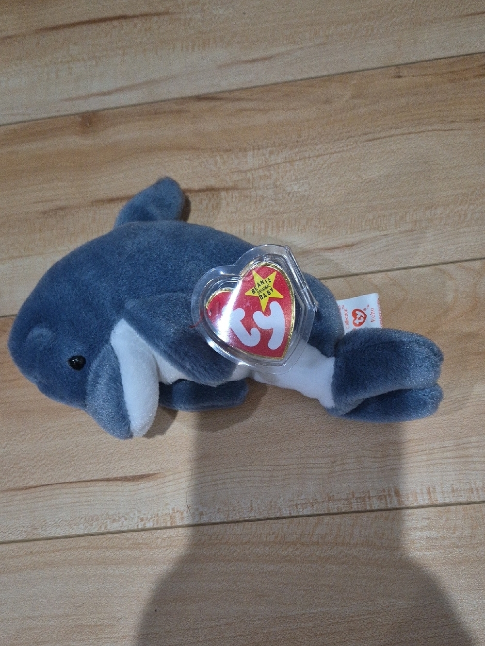 Ty Echo Beanie Baby Dolphin Plush